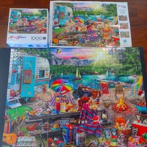 The Family Campsite 1000 piece puzzle